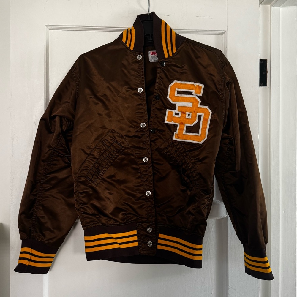 Vintage San Diego Padres baseball jacket